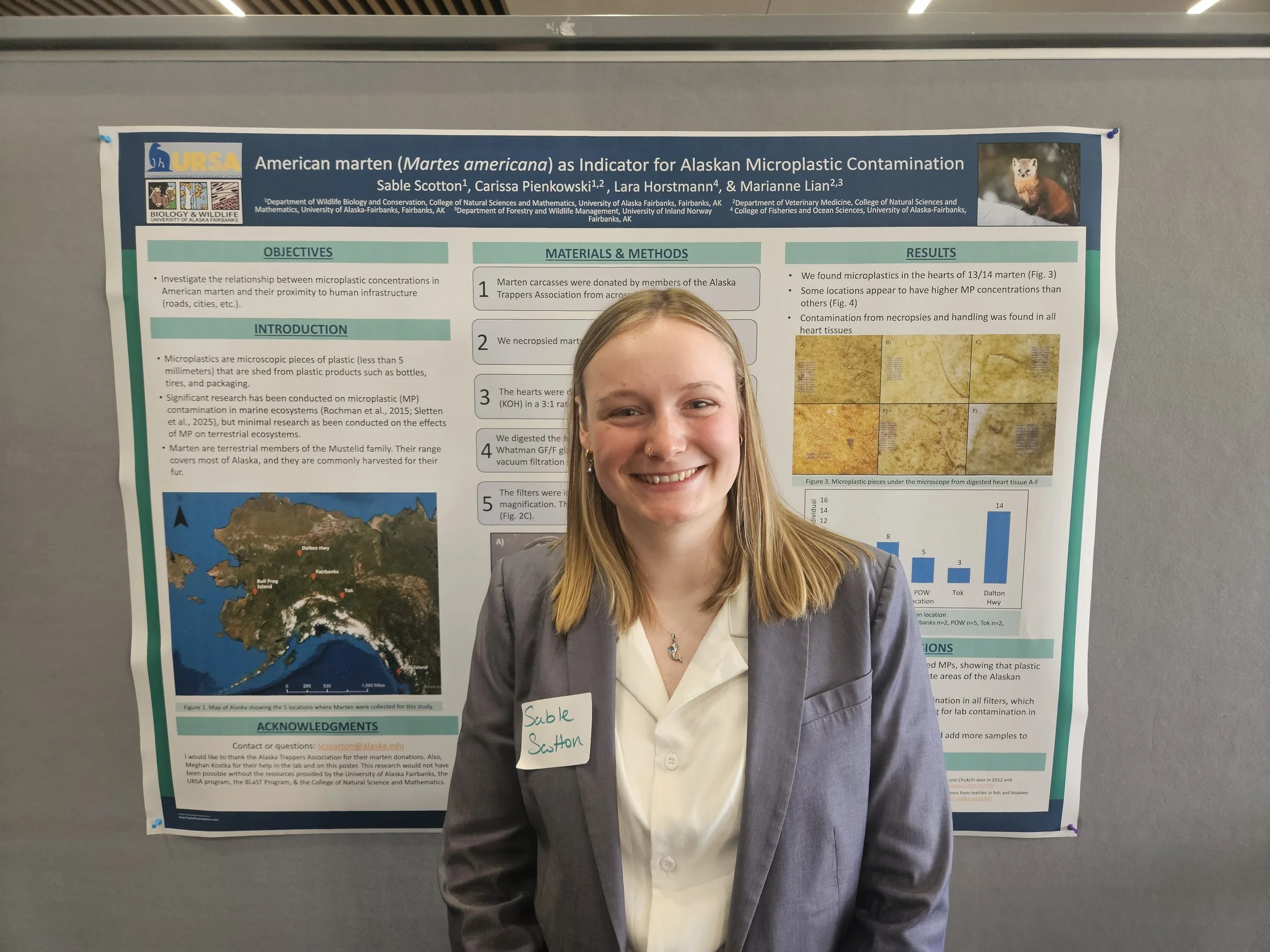 Students share URSA projects during research day