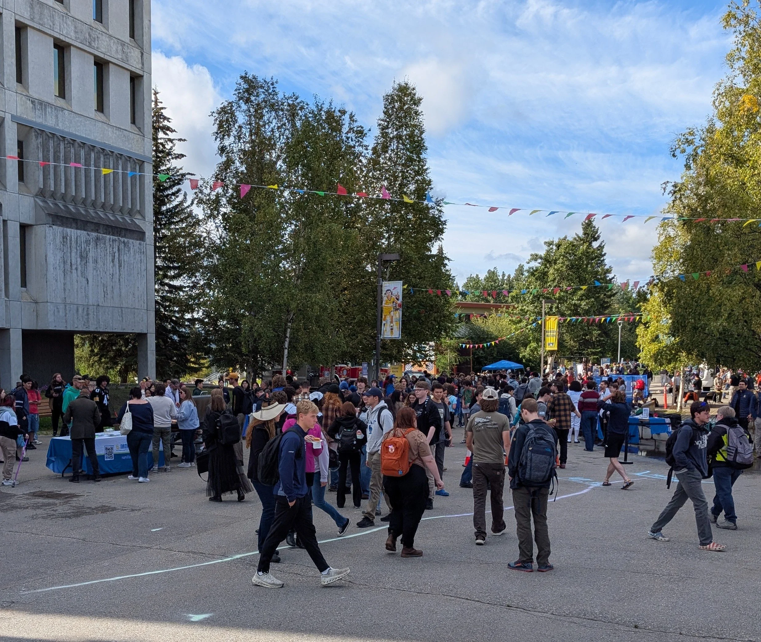 Attendees gather in Constitution Park for the 2026 Party in the Park.