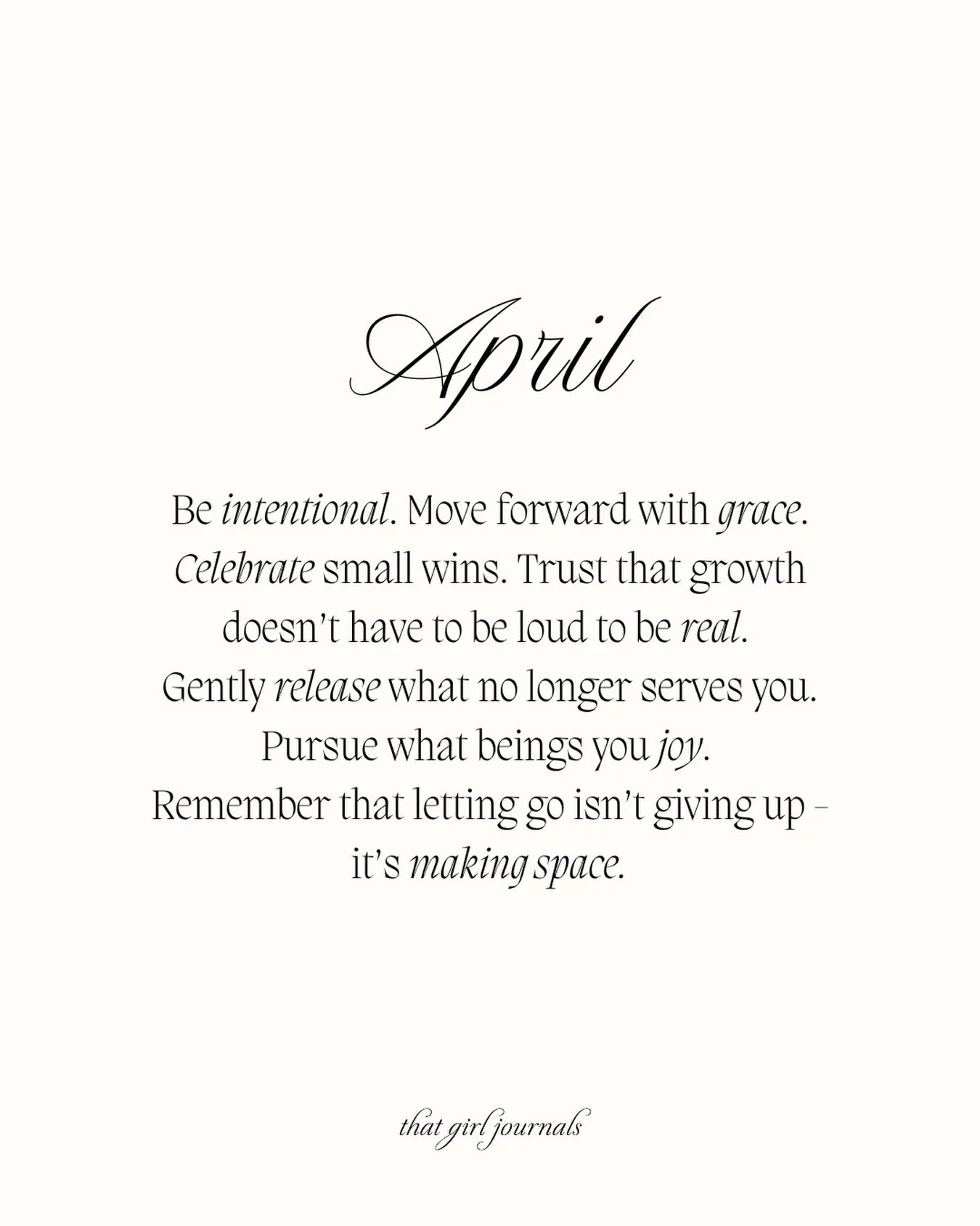 April Notes 🌸🫶🏼

#inspirationdaily #motivationalquotesdaily #thatgirl #inspiringwords #dailymotivation
