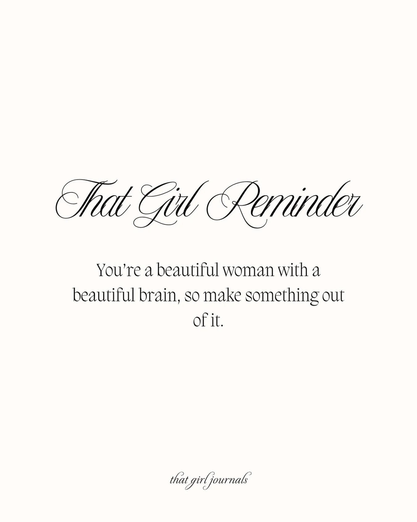 So make something out of it! ✨