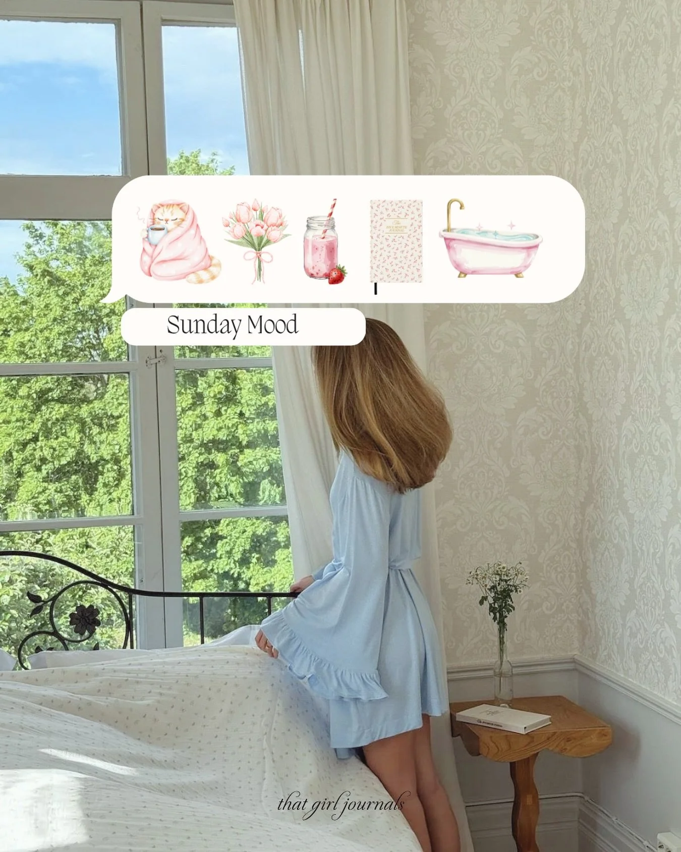 What&rsquo;s your Sunday mood? 🌸🩷