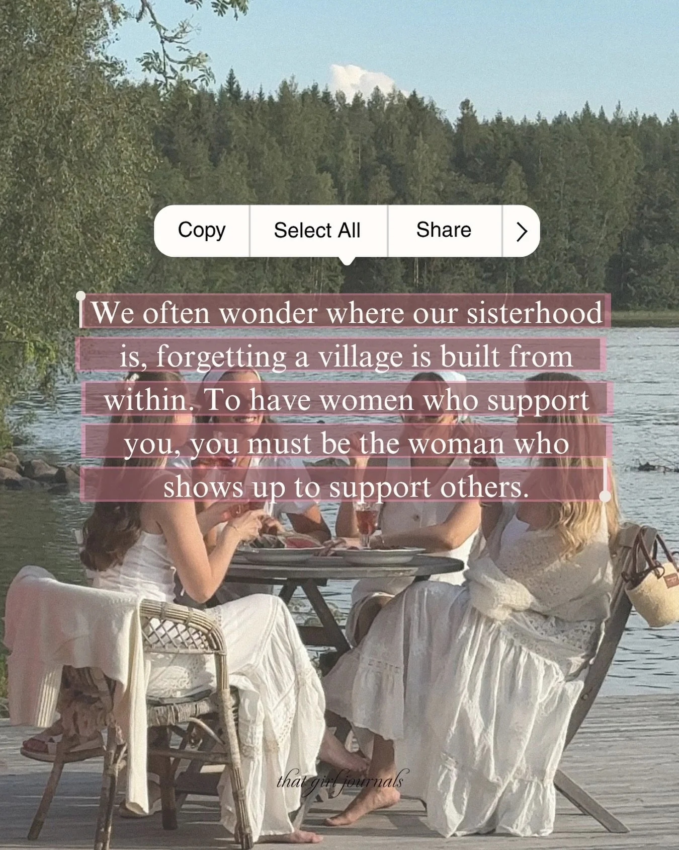 If you want a village around you, you have to be a villager ✨

 Read the full story on the THAT GIRL BLOG. 

#betterdaysahead #healingjourney #keepgoing #growthmindset #selflove