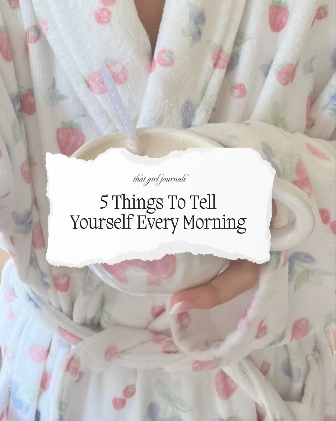 5 Things to Tell Yourself Every Morning for a positive start to your day 💌

#inspirationdaily #morningaffirmations #thatgirl #inspiringwords #dailymotivation