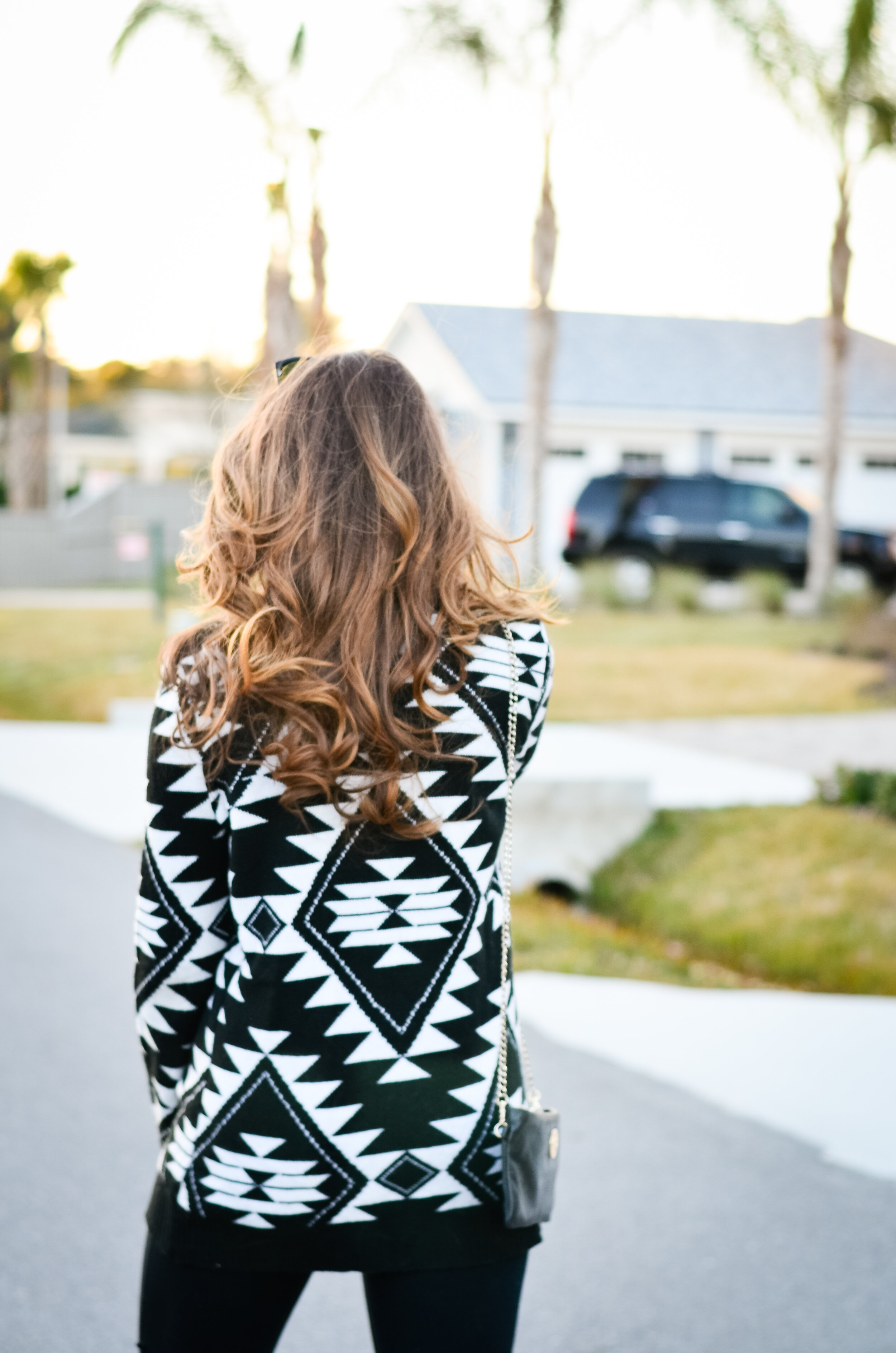 Messy Hair + Comfy Cardis