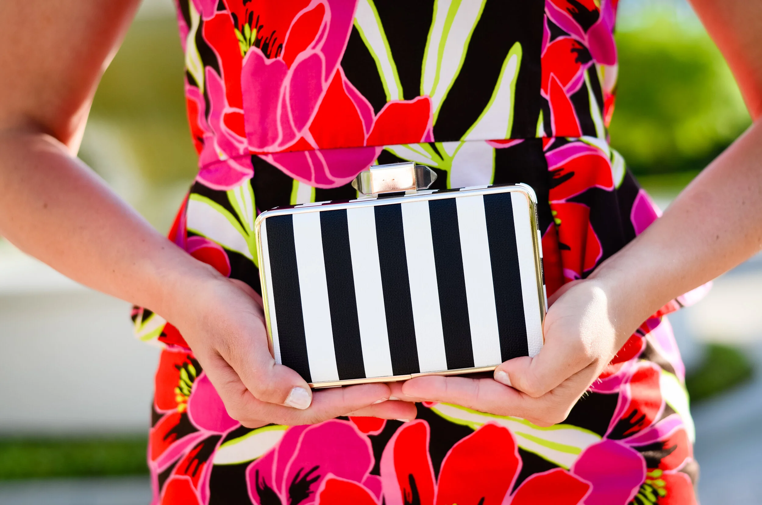 Floral + Stripes for the Derby