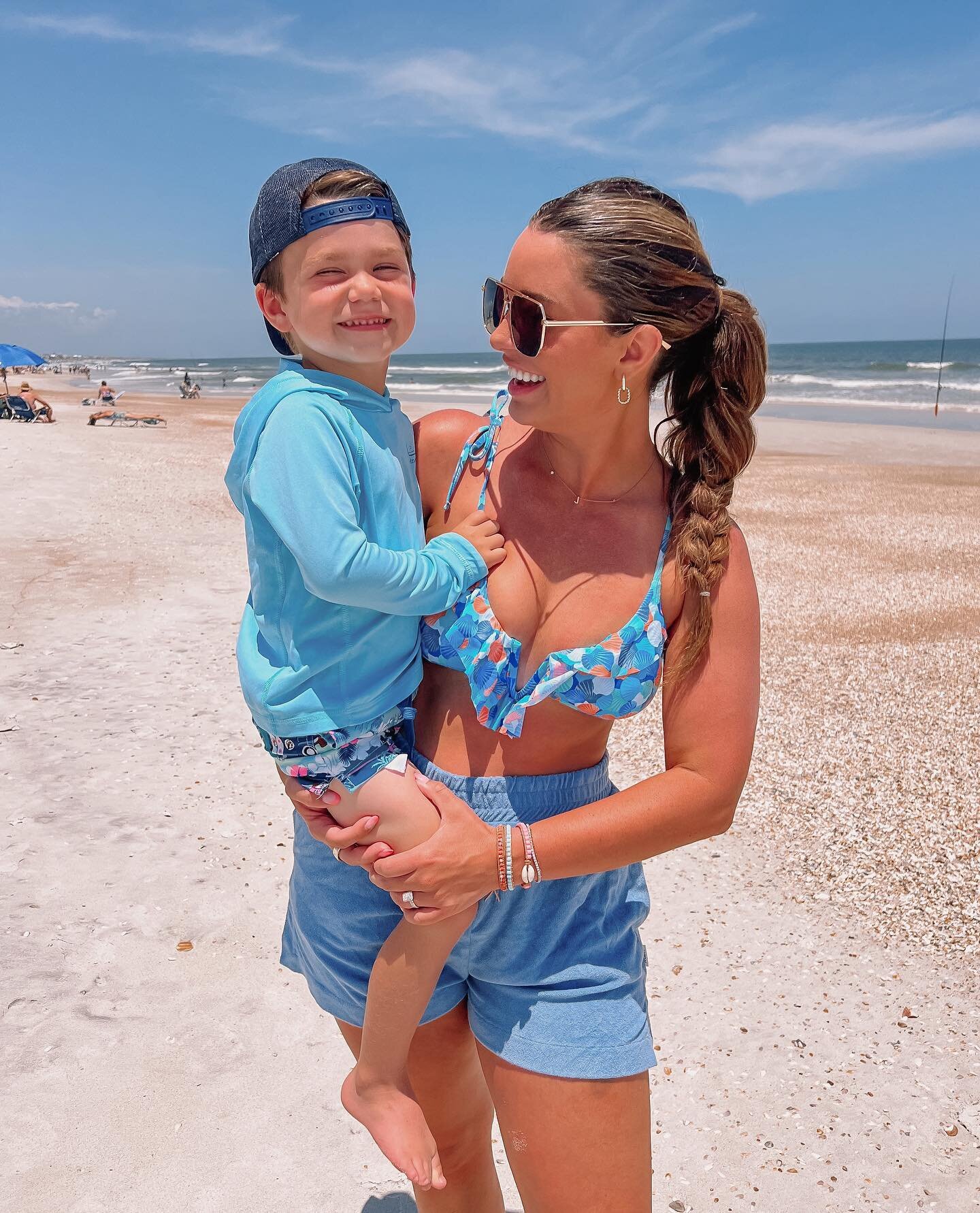 Being your mama is my favorite thing in the world 💙 hope everyone had a wonderful Mother&rsquo;s Day! Had the BEST day spending it with my mom, MIL &amp; Maw Maw at the beach!