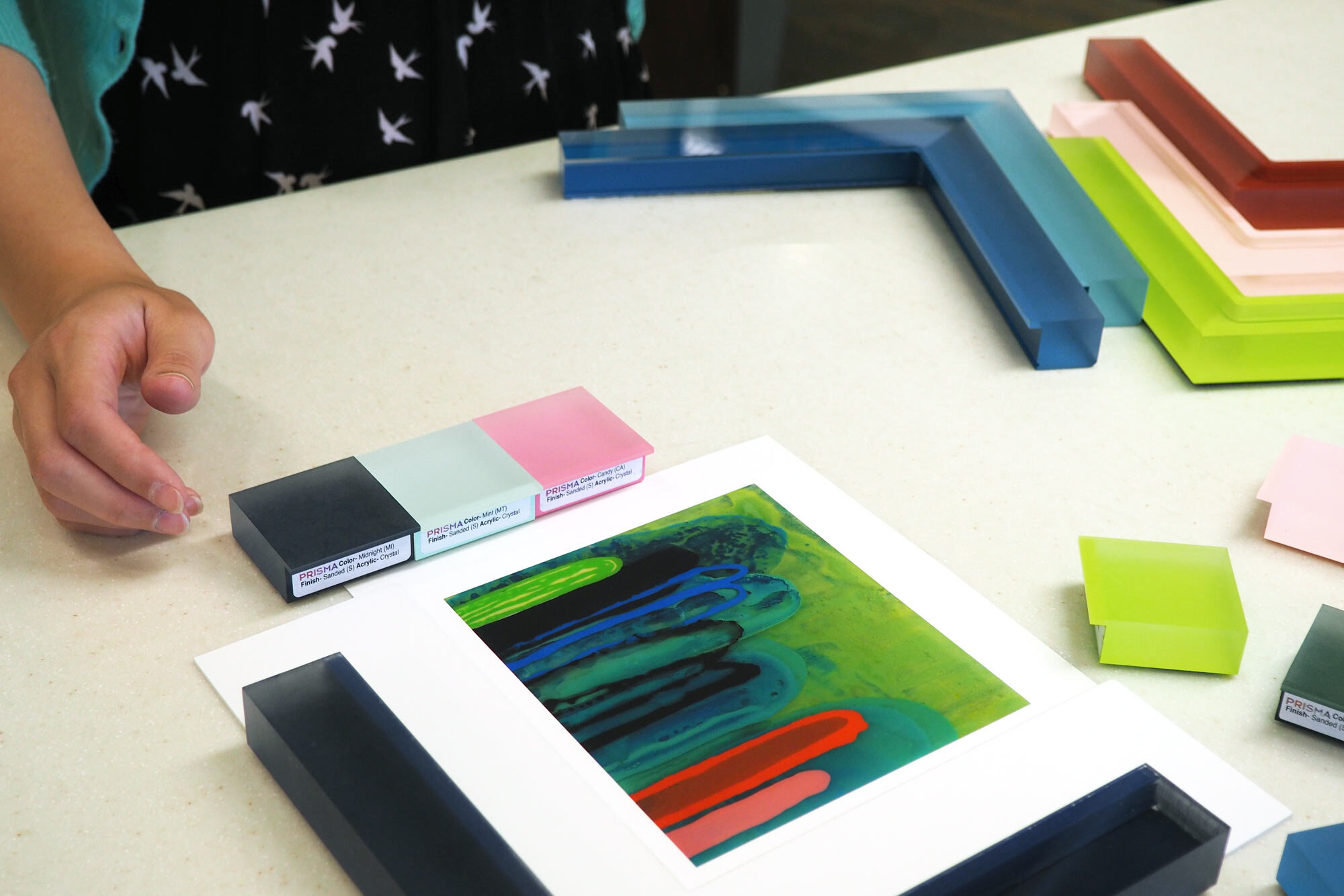 Designing A Prisma Acrylic Frame From A To Z — Chicago Frame Shop, Custom  Picture Framing Store