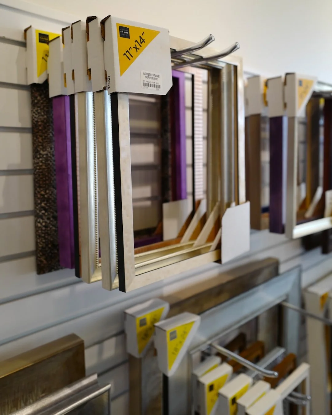 Frames on frames on frames. 🖼️ And this weekend, they’re all up to 80% off. See you at the Big Fall Warehouse Sale this Saturday — one day only, October 25 at 701 N. Albany! #customframing #customframingdeals #framingsale #customframesho