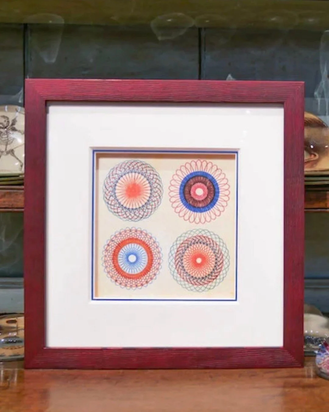 A pop of red for the holidays&mdash;and the perfect gift is still within reach. Stop by and see us in Lincoln Park, River North or Highland Park for all your festive framing needs. #holidayshopping #holidaygifts #giftsforartlovers #festiveframing #ar