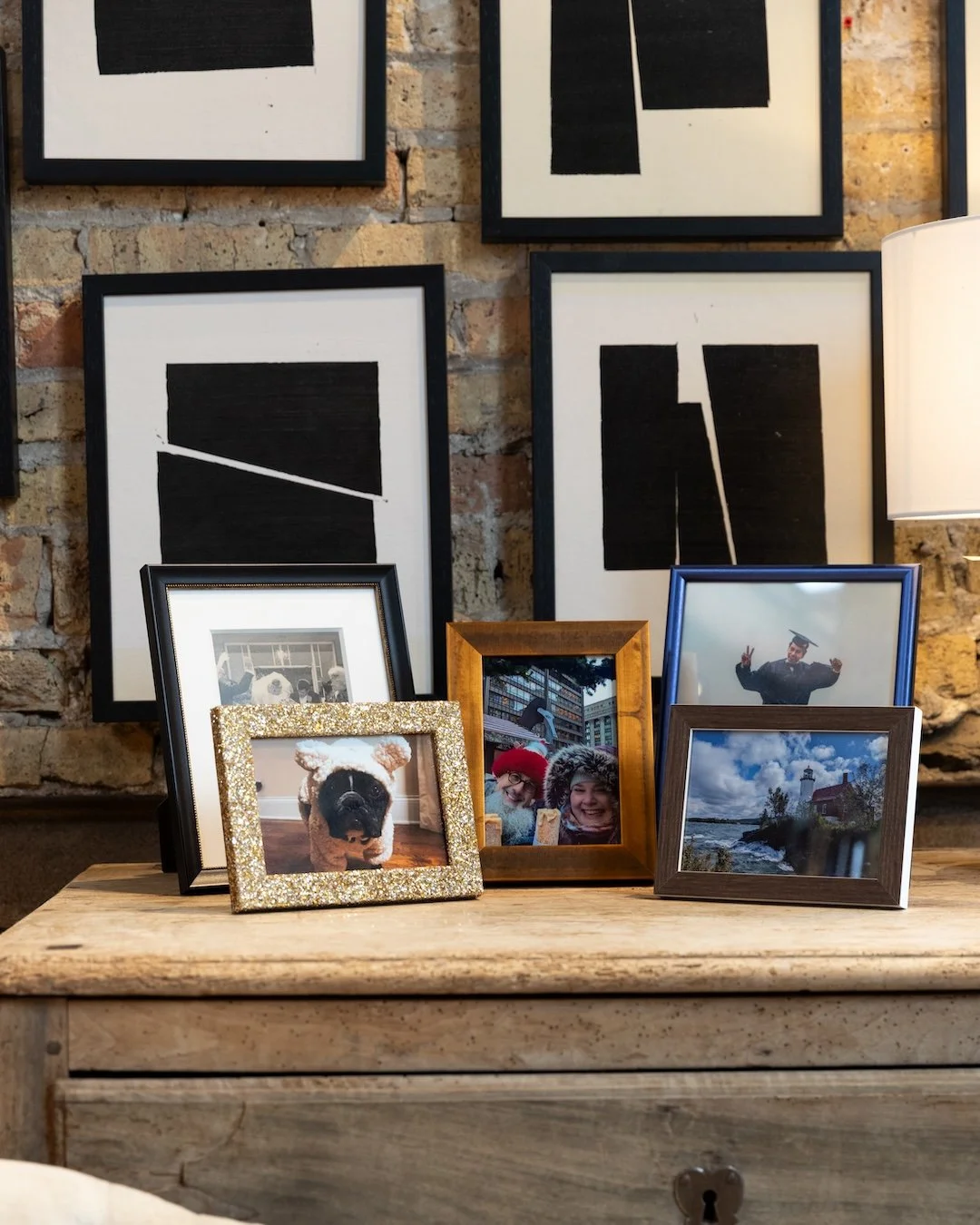 Minimalist? Maximalist? Somewhere gloriously in between?

Bella &amp; Prisma photo frames bring the personality&mdash;warm woods, bold finishes, metallic shine and unexpected details included. Now 20% off in-store only through July 31.

#afslincolnpa