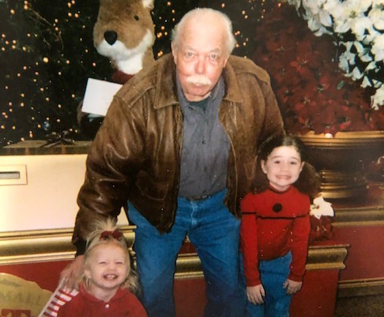 Grandpa’s first Christmas.