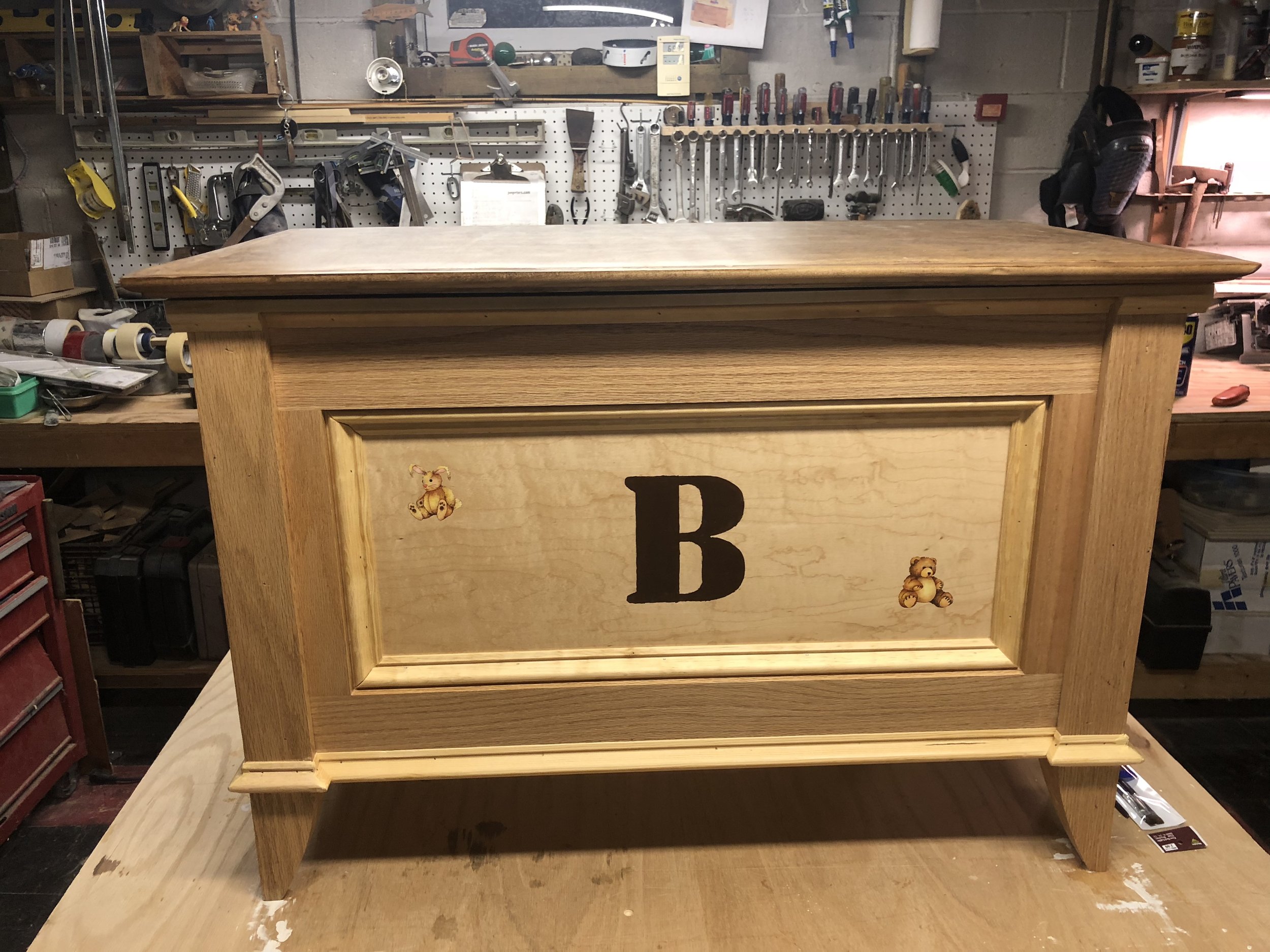 Custom Toy Box / Blanket Chest
