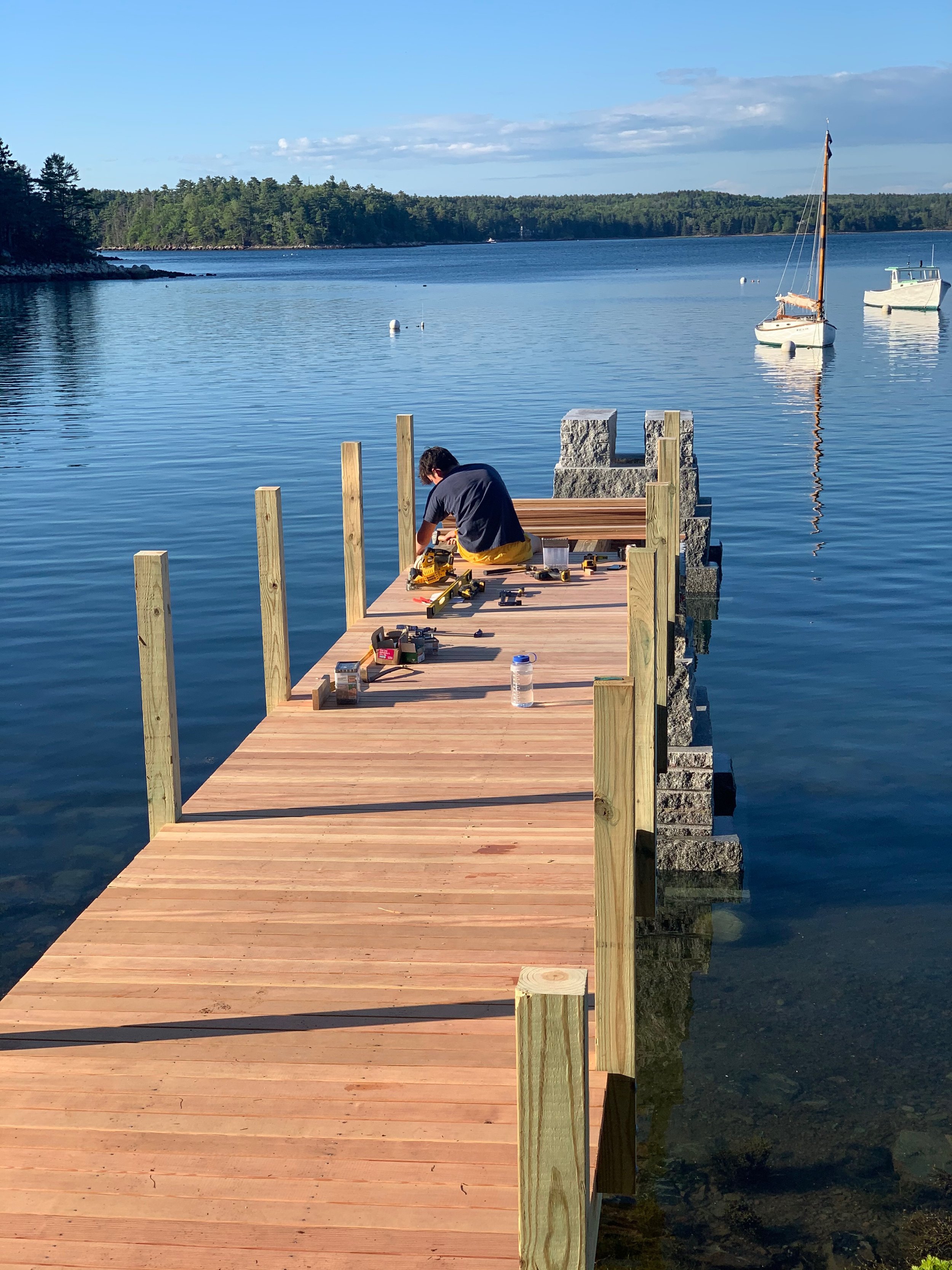 Down East Maine Dock Project