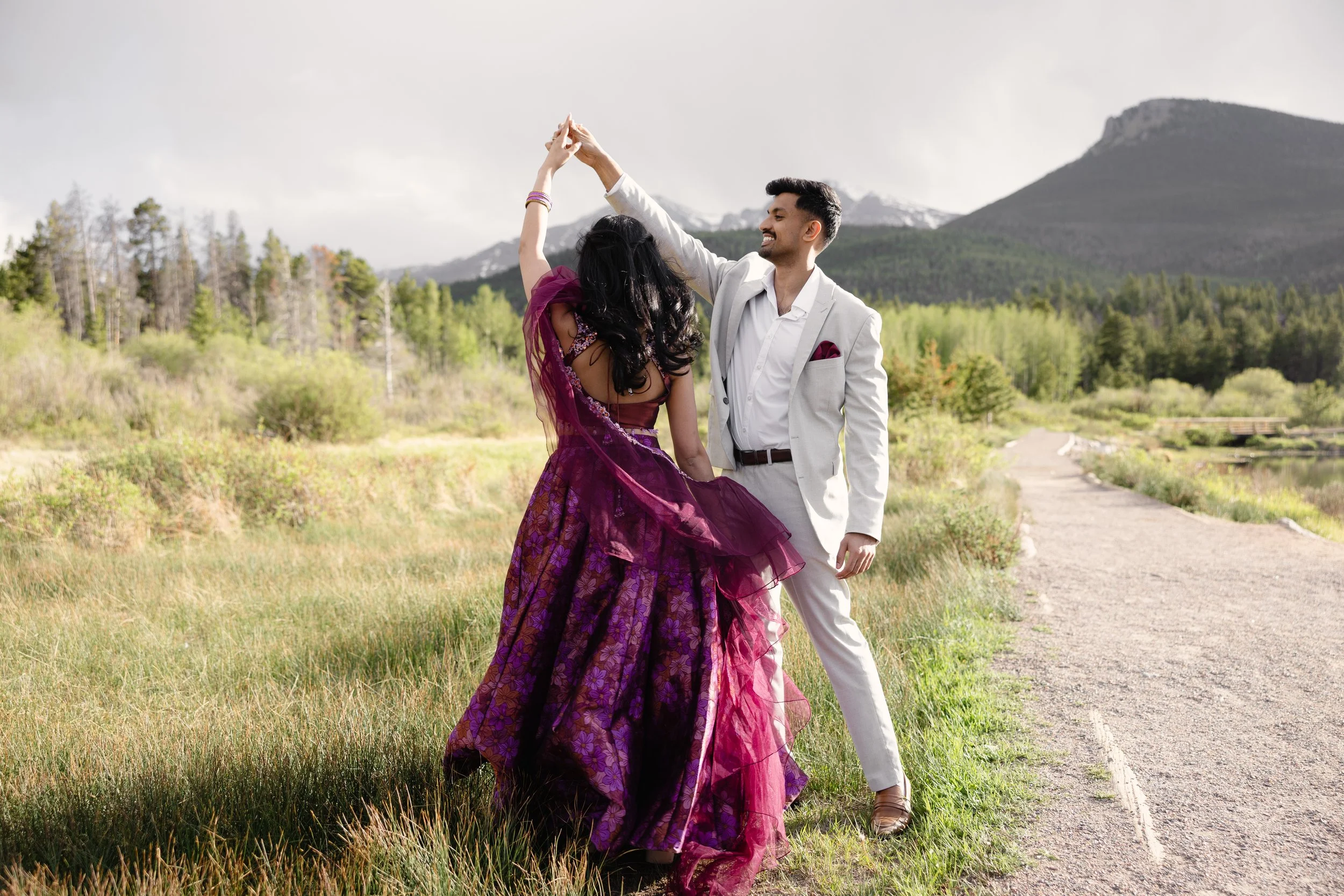 Rocky Mountain National Park Engagement Photographer