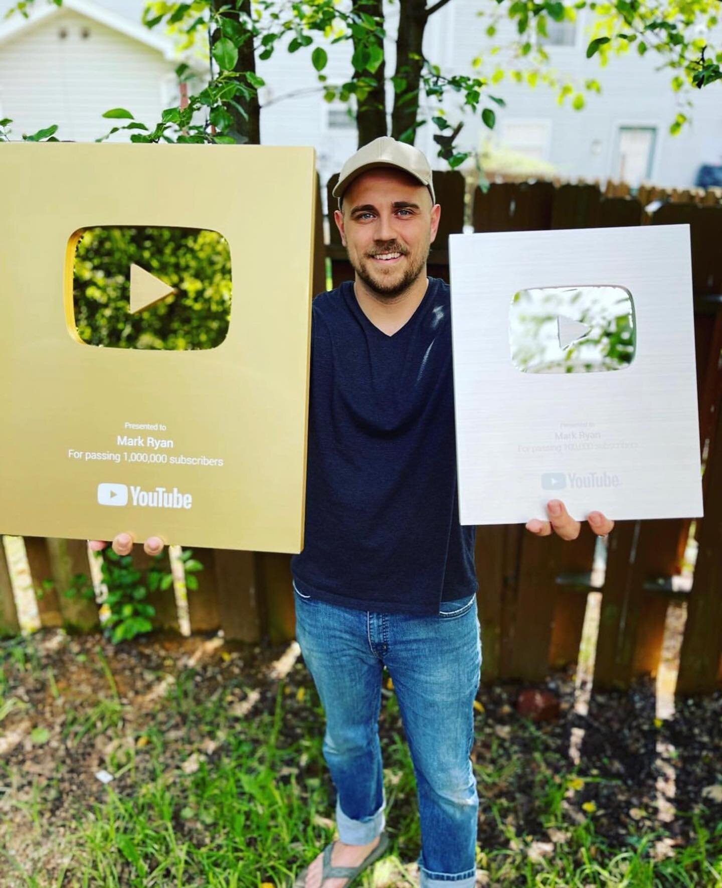 Congrats to @markryan_92 on one MILLION YouTube subscribers! That gold plaque is sure lookin' good 🤯

Mark is absolutely crushing it with new YouTube shorts content on the regular, and if you don't check him out...well, you're missing all the fun!

