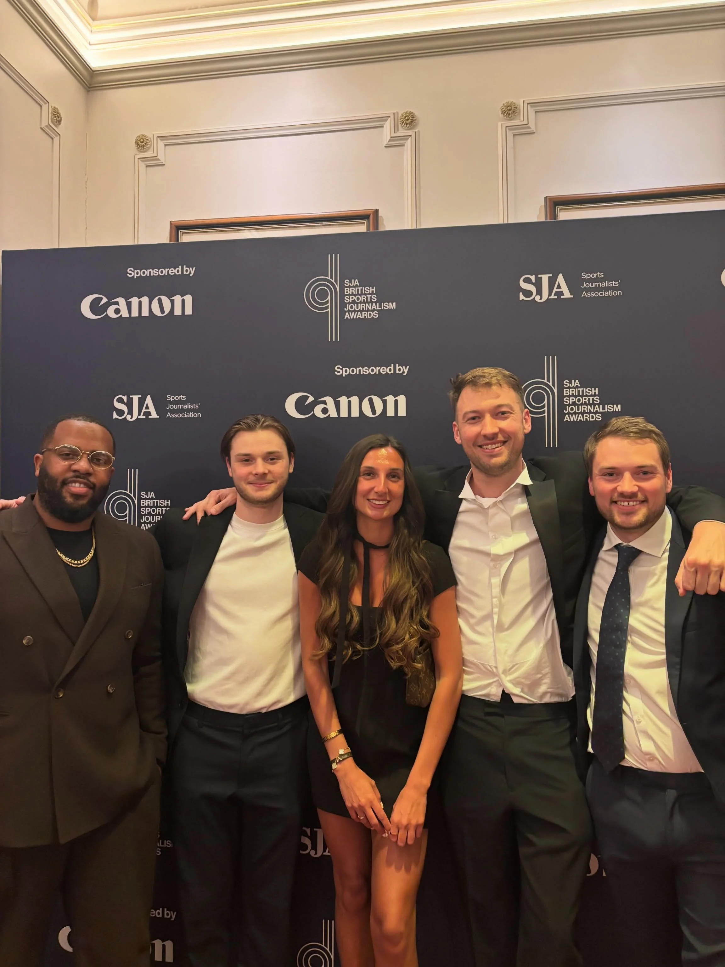 @sjainsta Awards night with the team.

@playbook.boxing was nominated alongside our partners @betwayuki, the only brand recognised at the entire SJA Awards ceremony. In a room full of the country&rsquo;s best sports journalists, brand entertainment h