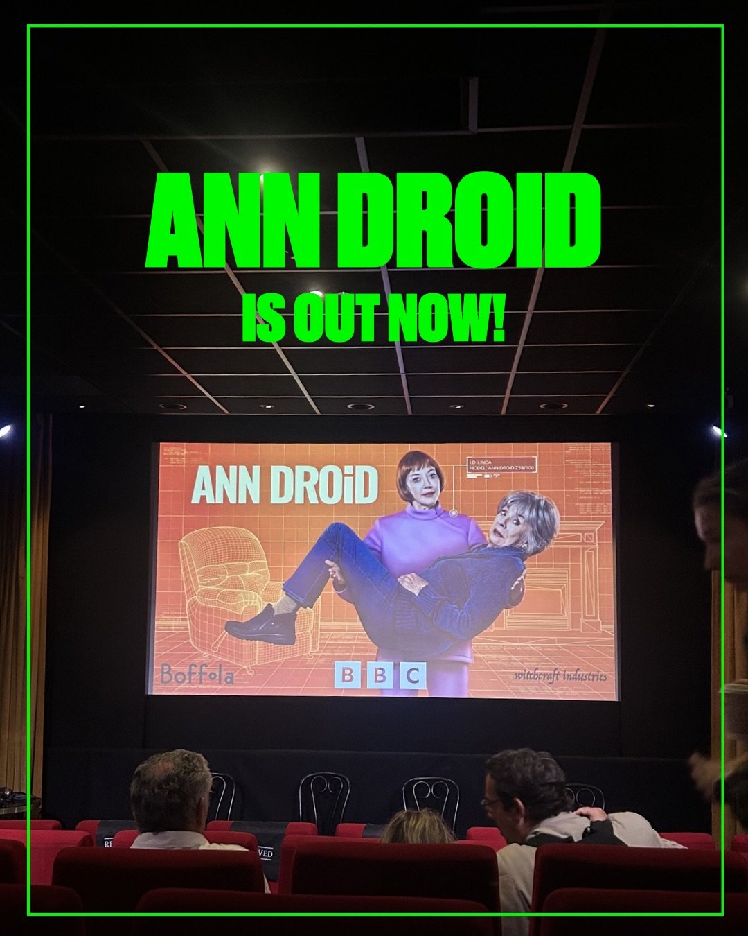 We had the absolute pleasure of getting a sneak peek at the first two episodes of Ann Droid, followed by a brilliant Q&amp;A with the hilarious @missdianemorgan , Sue Johnston, and Paul Ready.

The series is now available to watch on @bbciplayer 

#A