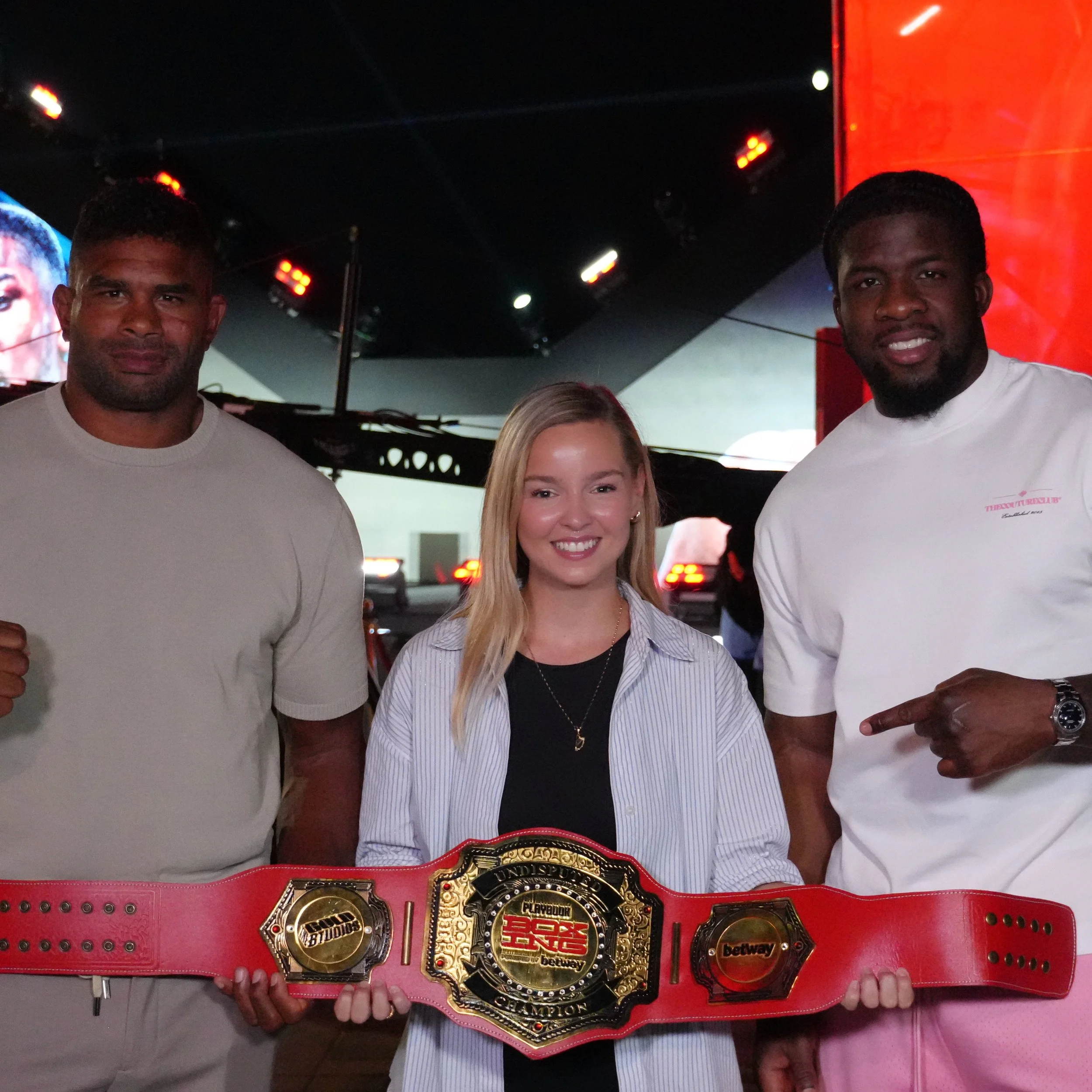 PLAYBOOK BOXING TAKES JEDDAH. 🥊🇸🇦

The team travelled to Saudi Arabia to cover Anthony Joshua vs Kristian Prenga, with the Playbook Boxing Belt along for the ride.

@charlottedaaly and the team caught up with Tony Bellew, Alistair Overeem, Josh Ke
