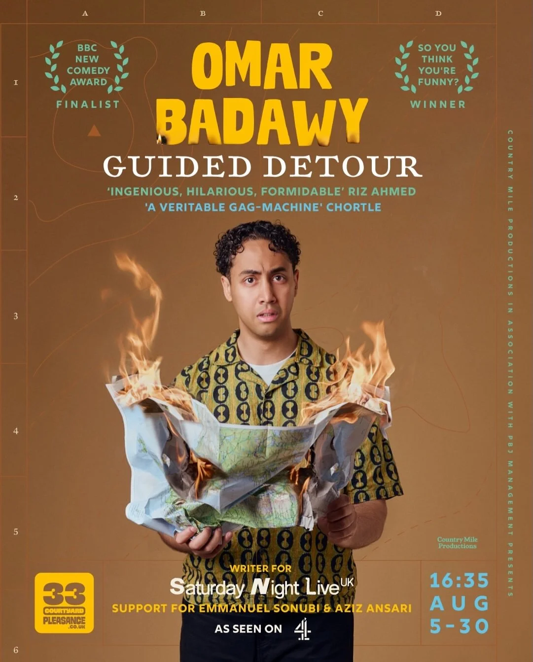 THE GOLD STUDIOS ROSTER AT @edfringe

SNL UK writer @_omarbadawy_ brings his debut show, a collection of stupid little tales about the comfort and cost of avoidance, The Daily Mail and nose jobs.

THE GOLD STUDIOS ROSTER AT @edfringe 

@katwhobaker j
