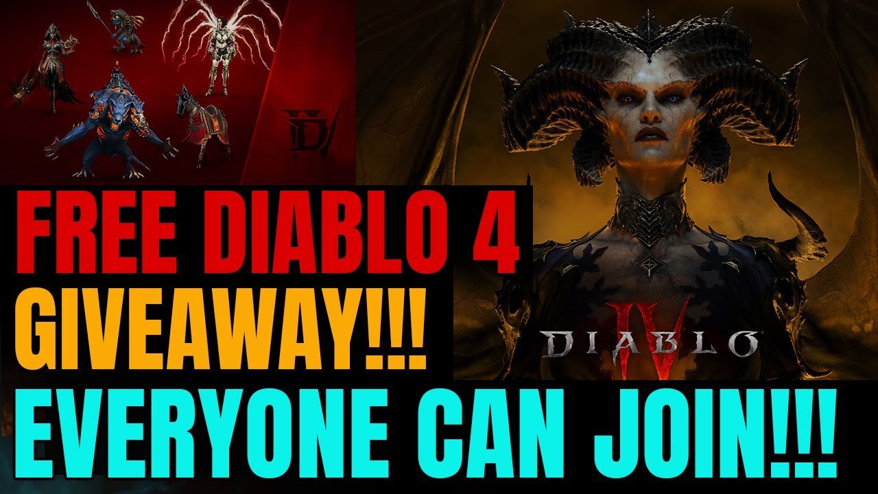 Pulsuz Diablo IV Giveaway