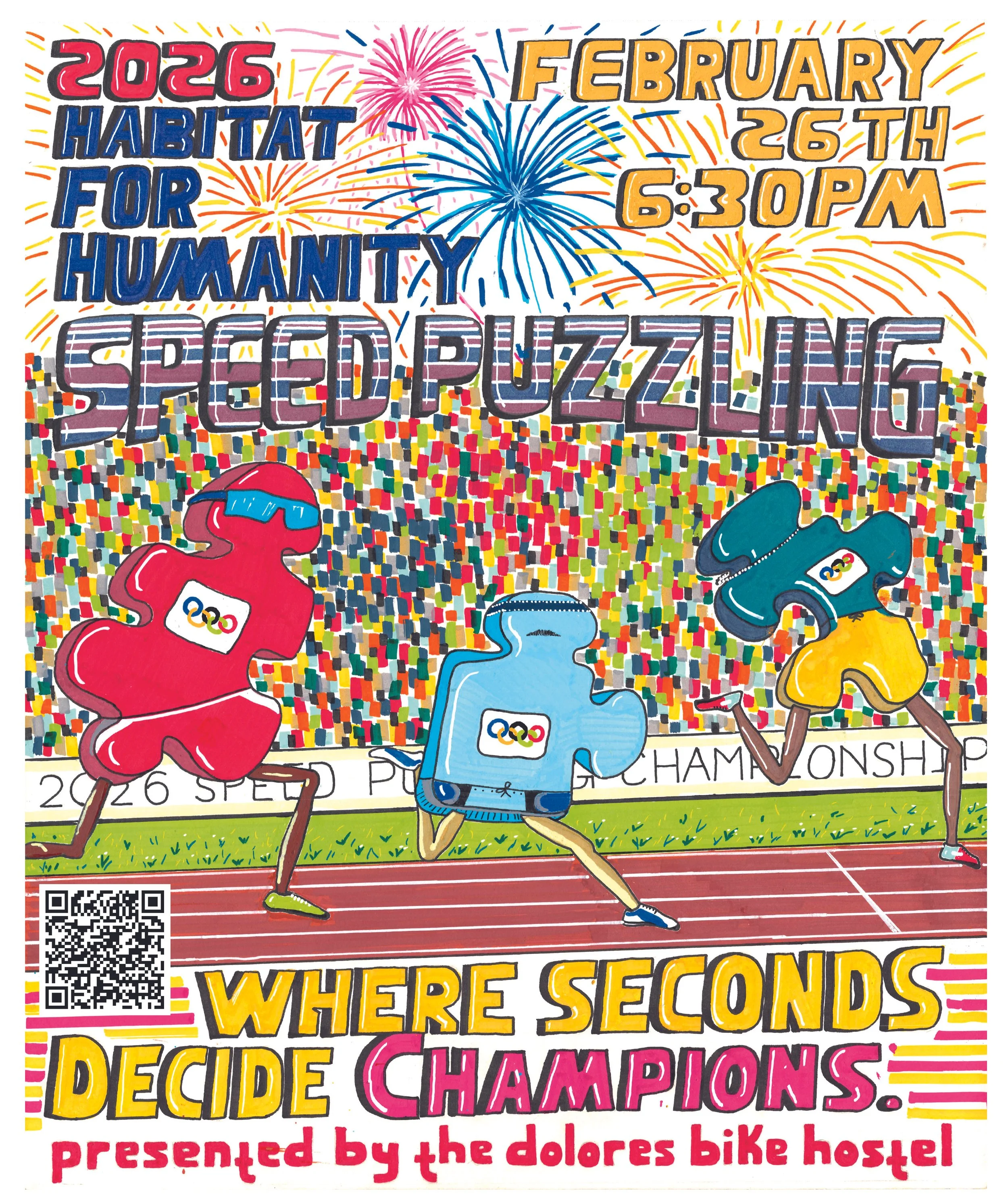 Habitat for Humanity Speed Puzzling