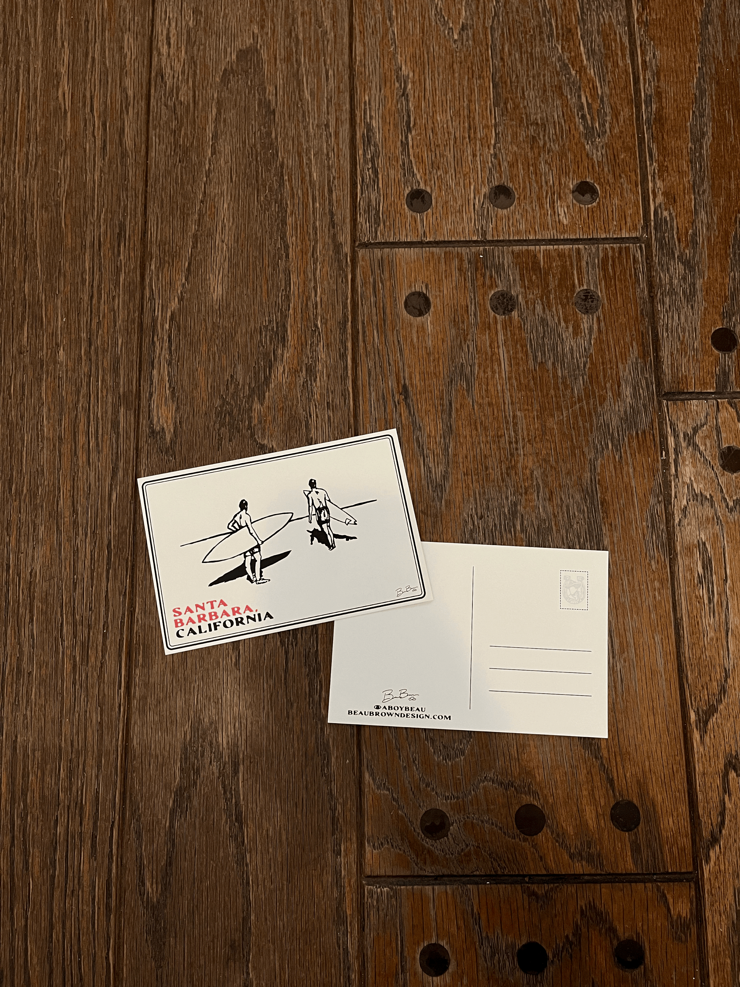 Surf Check POSTCARD