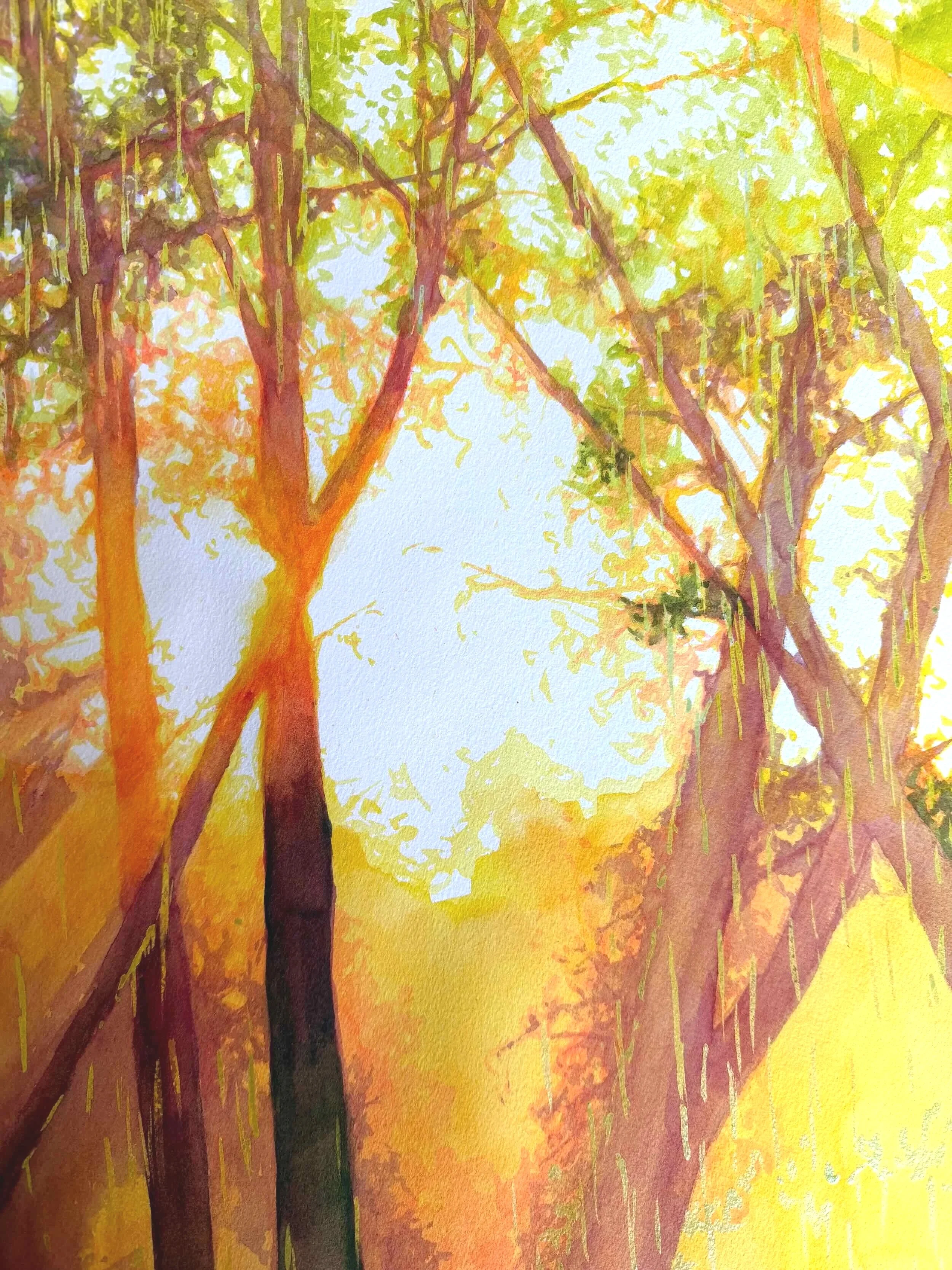 Layer by Layer: Building Depth and Light in Watercolor
