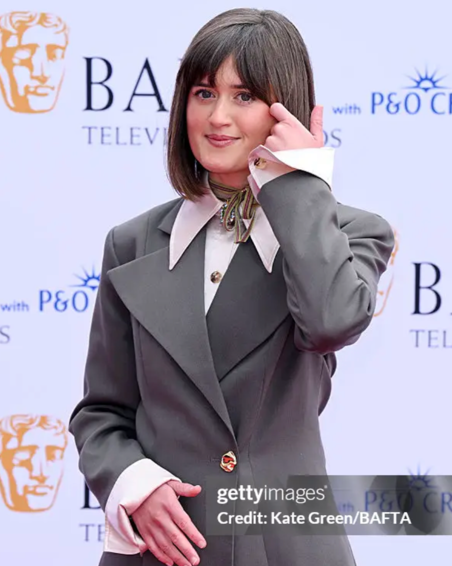 Ella Bruccoleri’s Sharp Statement Bob at the BAFTA TV Awards
