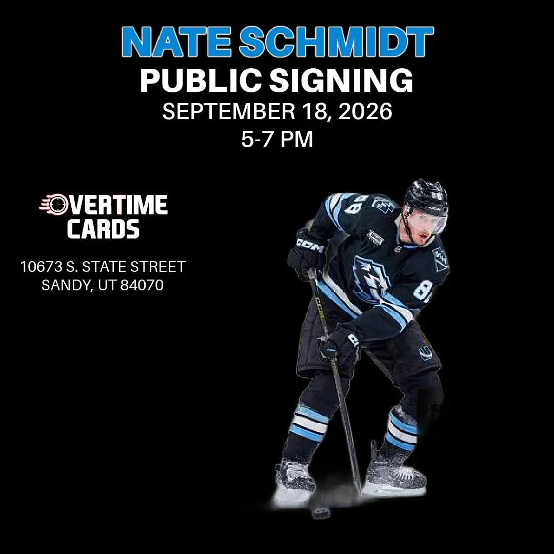 Nate Schmidt --- 2 Premium Signed Items Ticket