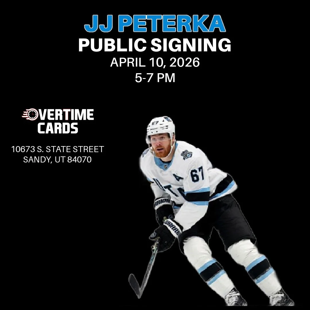 JJ Peterka --- 3 Regular Signed Items Ticket