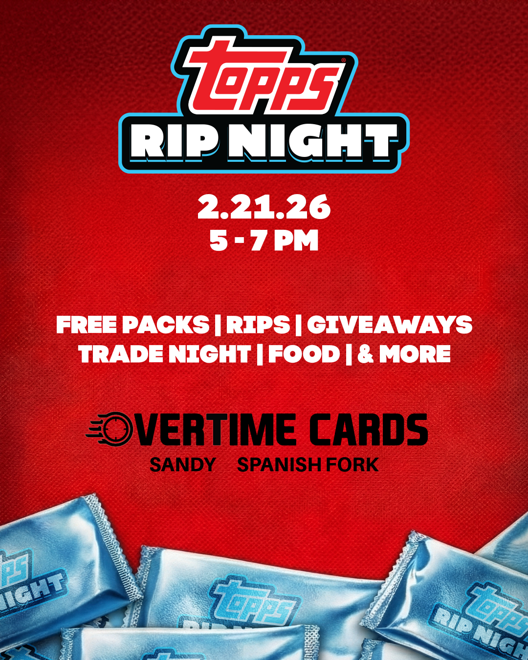 Topps Hobby Rip Night - Sandy Location