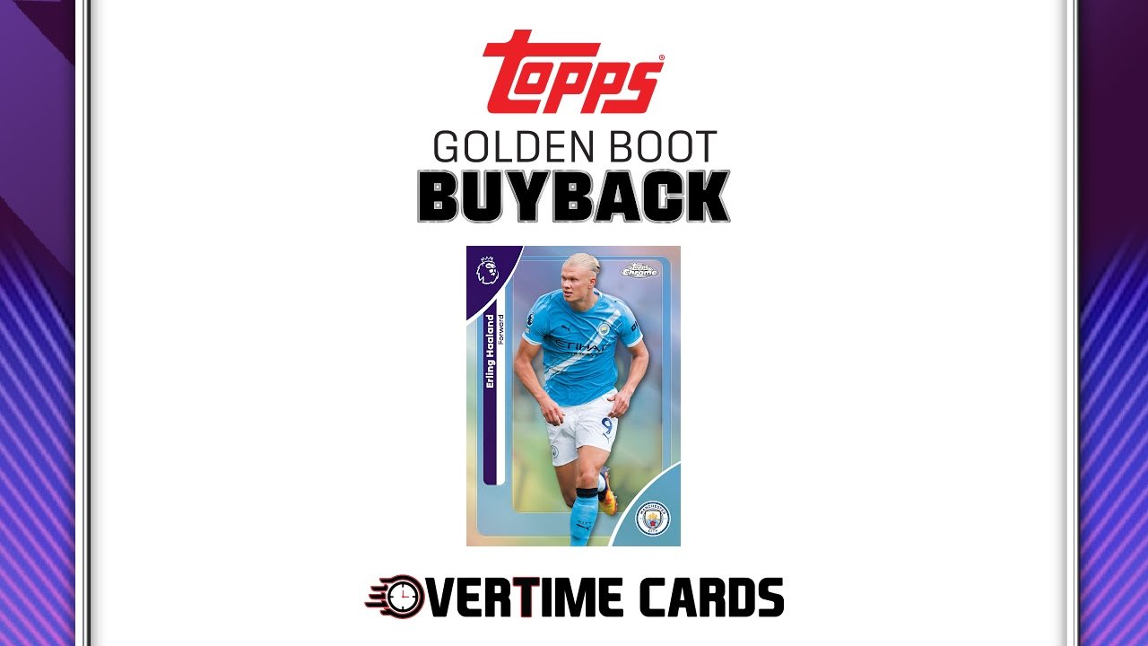 Topps Premier League Chrome Golden Boot Buy Back