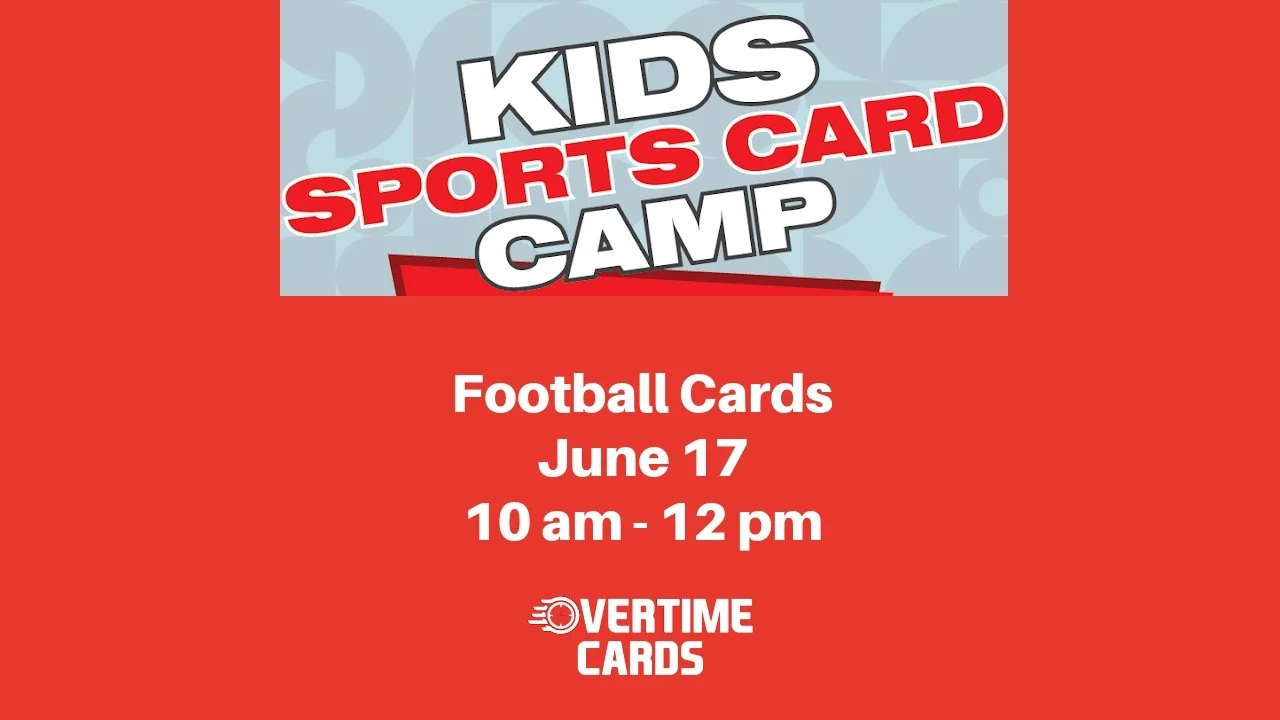 Kids Football Cards Day Camp