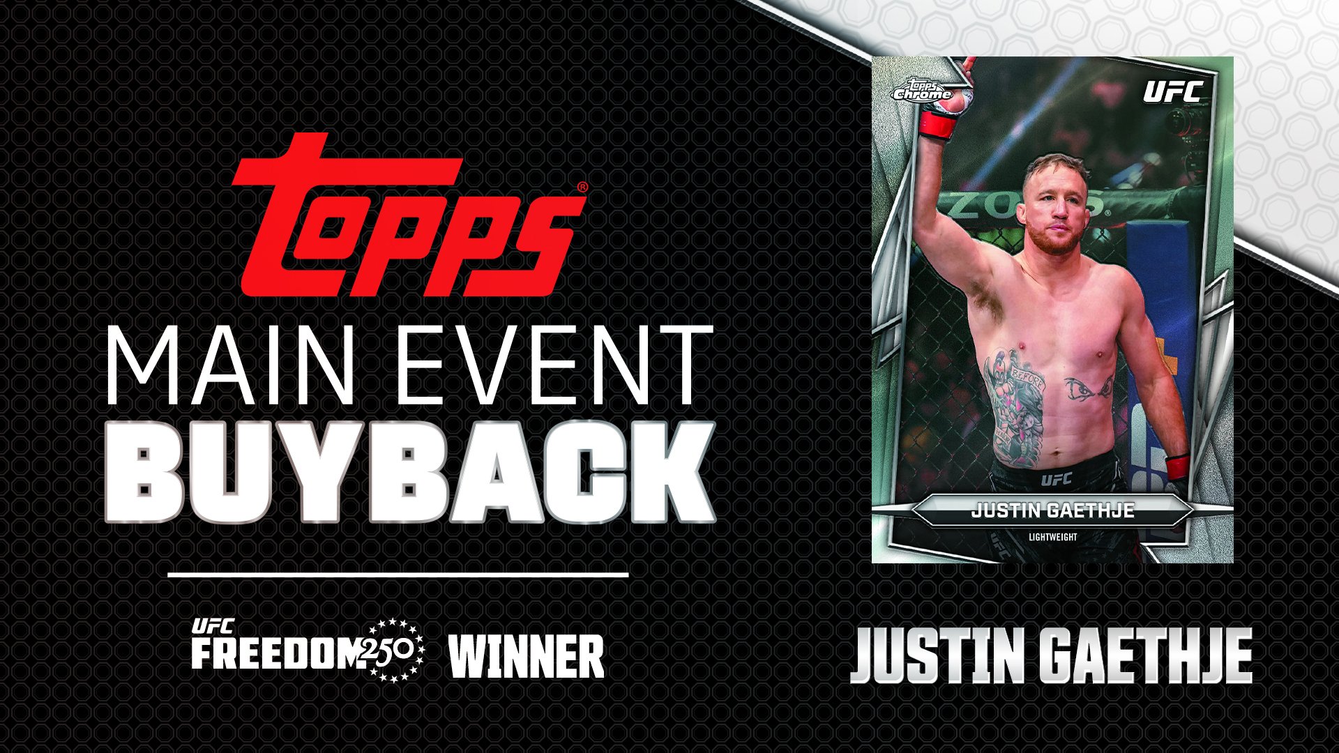 Topps UFC Buyback