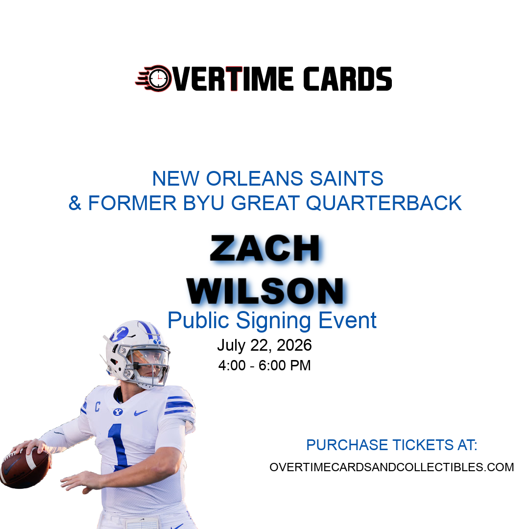 Zach Wilson Inscription Ticket