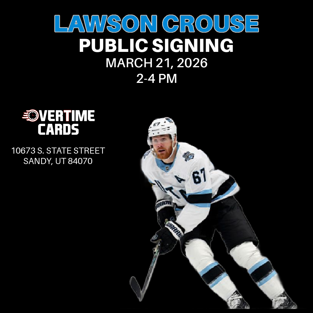 Lawson Crouse --- 1 Premium Signed Item Ticket