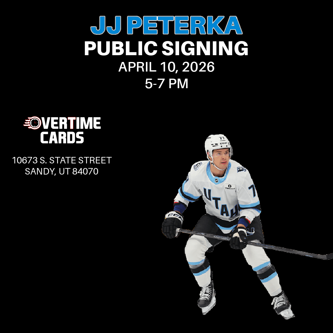 JJ Peterka --- 3 Regular Signed Items Ticket