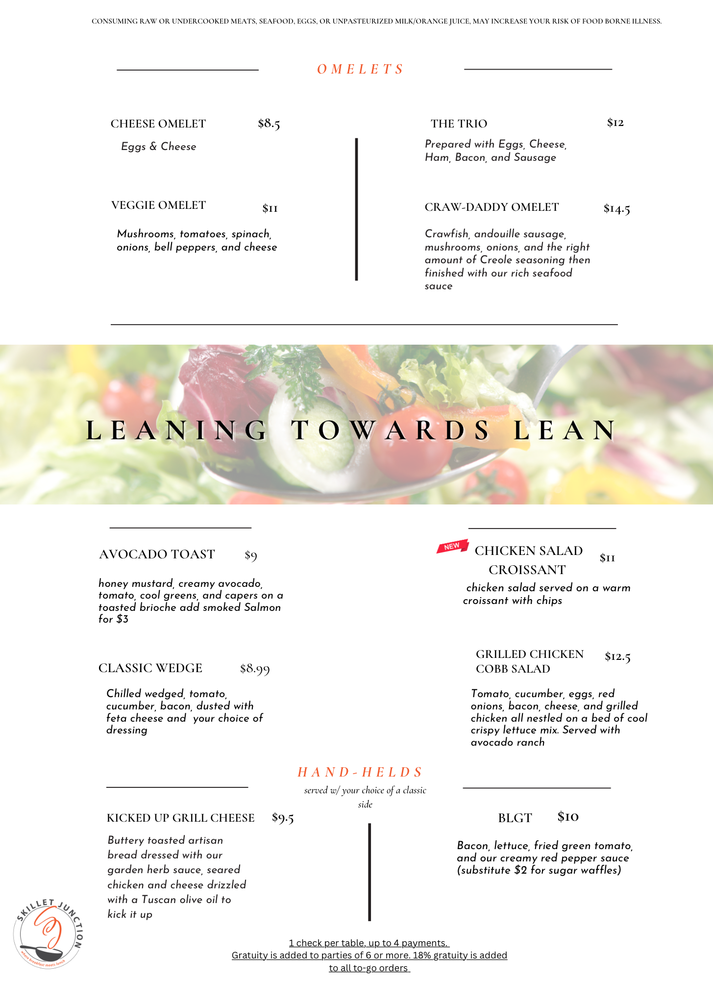 Eat — Skillet Junction Restaurant