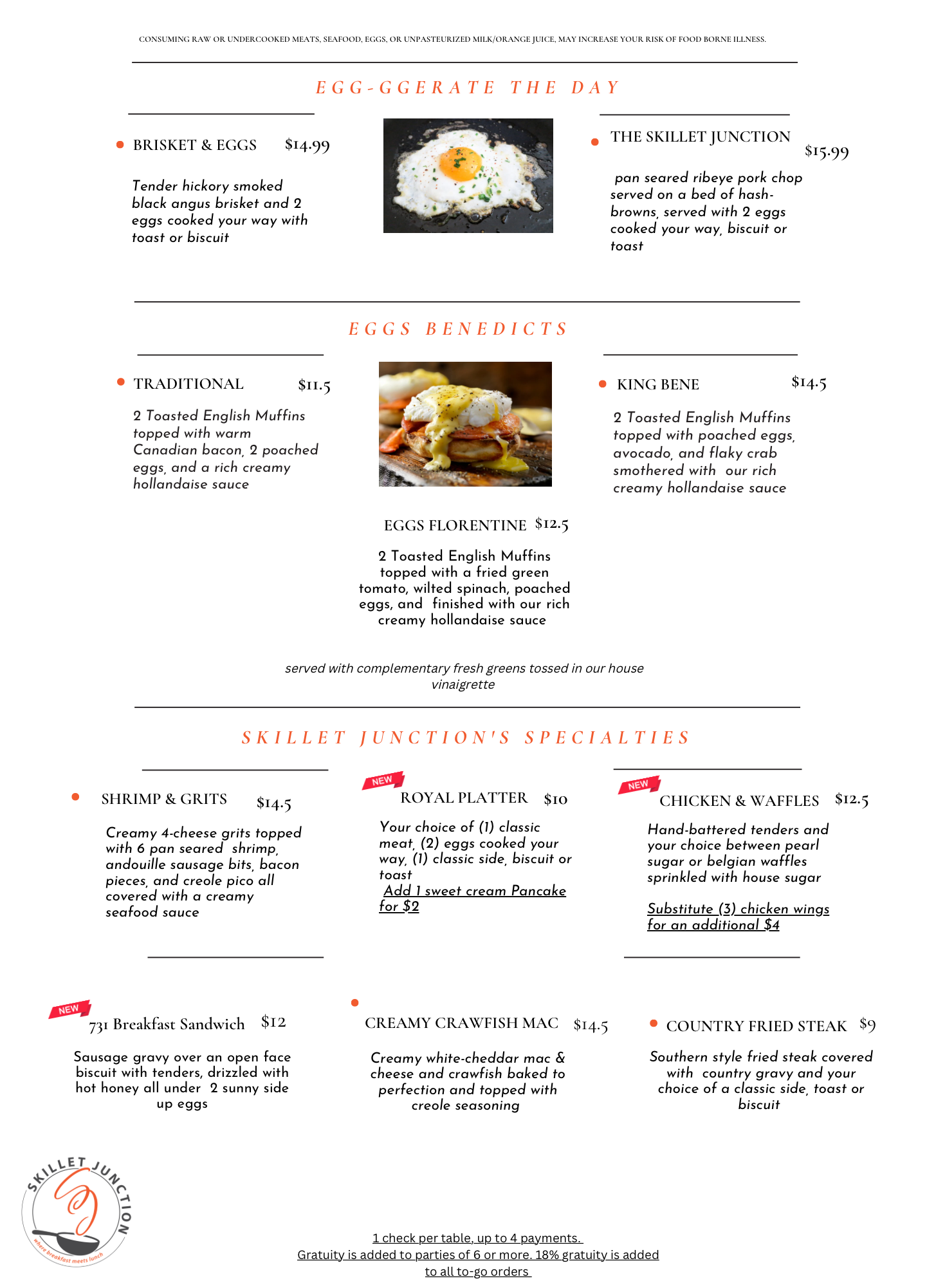 Eat — Skillet Junction Restaurant