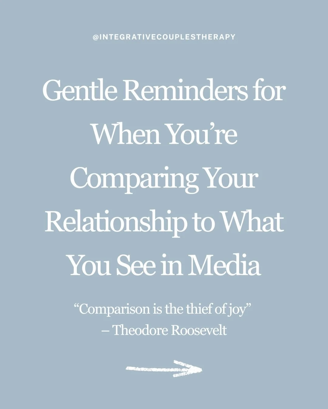 Comparison quietly shifts your focus from: &ldquo;What feels good and aligned for us?&rdquo; to &ldquo;Why don&rsquo;t we look like them?&rdquo;

That shift can create dissatisfaction where there was once peace.

It pulls you out of your lived experi