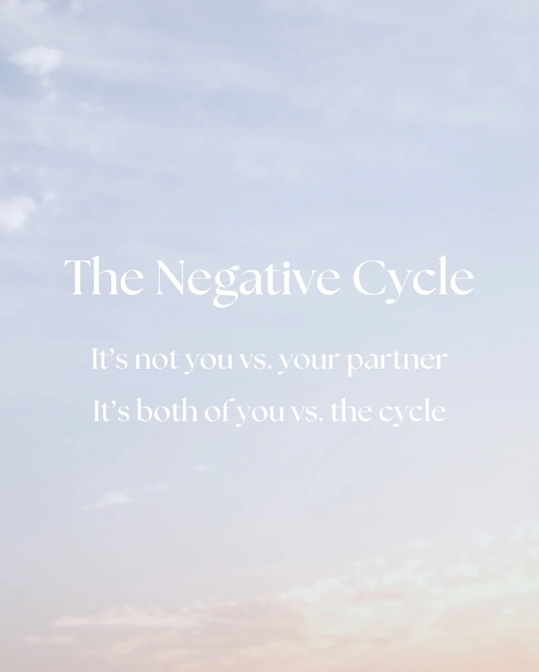 Most couples don&rsquo;t come to therapy because they don&rsquo;t love each other. They come because they&rsquo;re stuck in a pattern that keeps pulling them apart. 

The withdraw/pursue cycle isn&rsquo;t about one partner being &ldquo;too emotional&