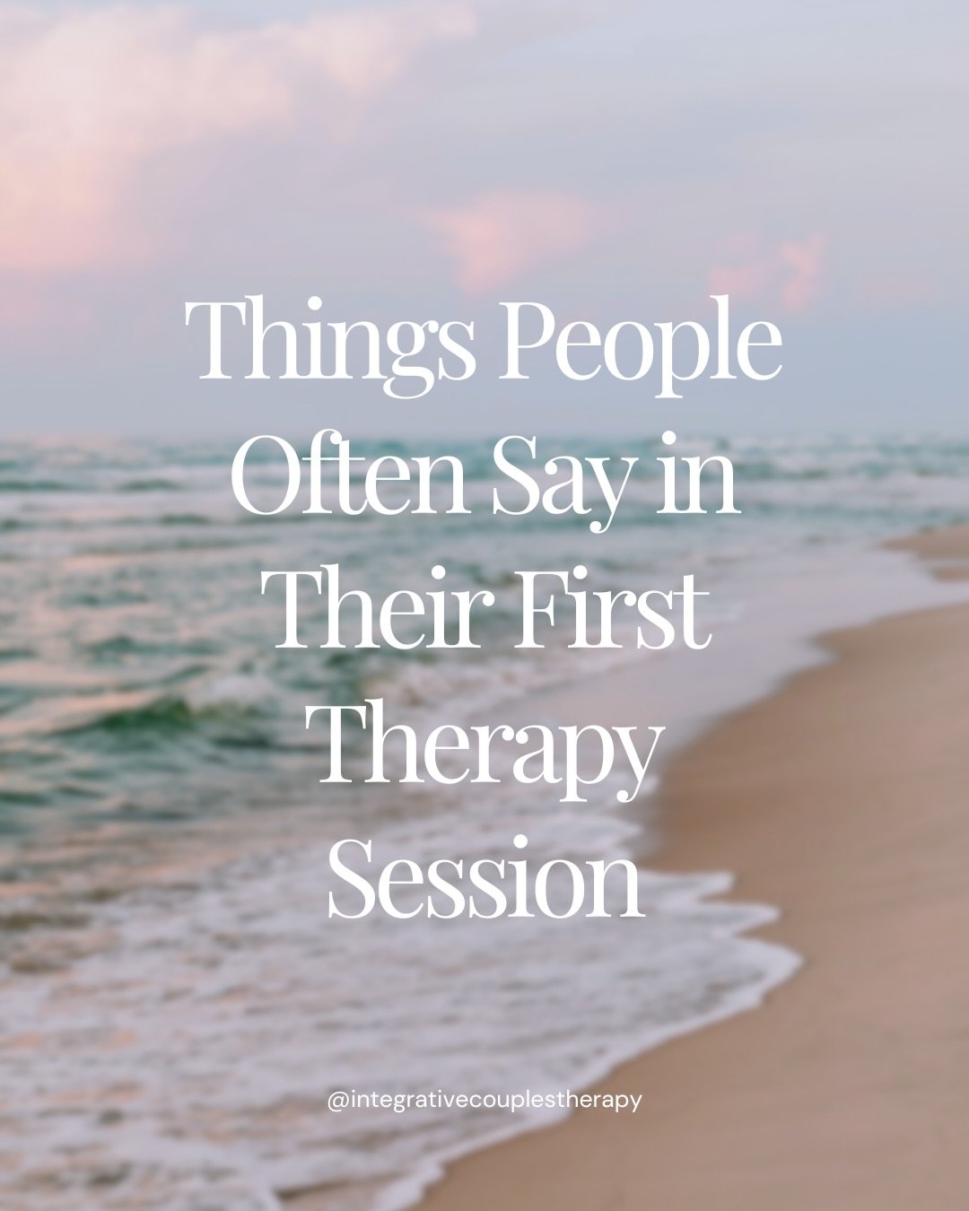 Starting therapy can feel intimidating. It&rsquo;s common to walk into a first session feeling unsure, nervous, or not knowing exactly what to say.

Many people worry they won&rsquo;t explain things &ldquo;the right way,&rdquo; or that their problems