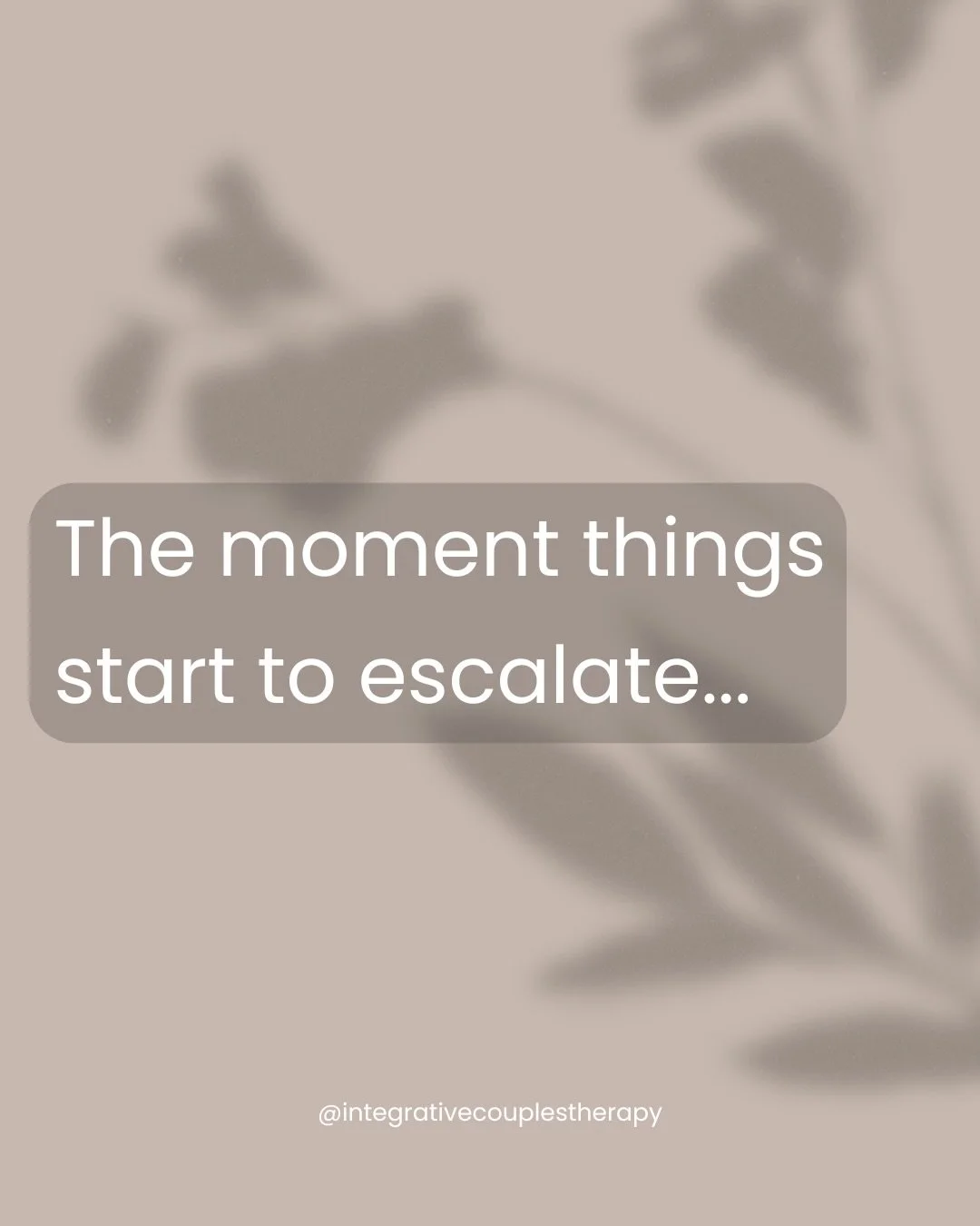 Escalation in conflict is often a signal, not the problem. When emotions rise, it&rsquo;s usually because something meaningful is at stake feeling heard, valued, or emotionally safe. But the ways we try to get those needs met can sometimes push our p