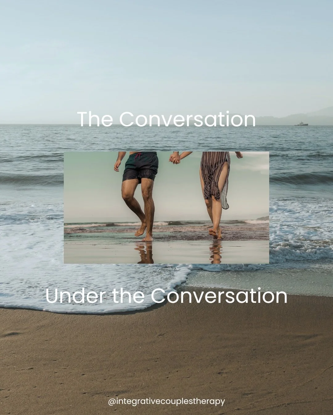 Most conflict lives beneath the words being said. When we slow down and get curious about what is underneath, the conversation can shift from reactive to connecting.

Try asking: &ldquo;What&rsquo;s coming up for you underneath this?&rdquo;

#communi