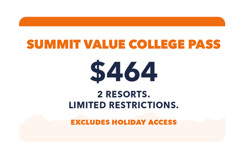 Summit Value College Pass