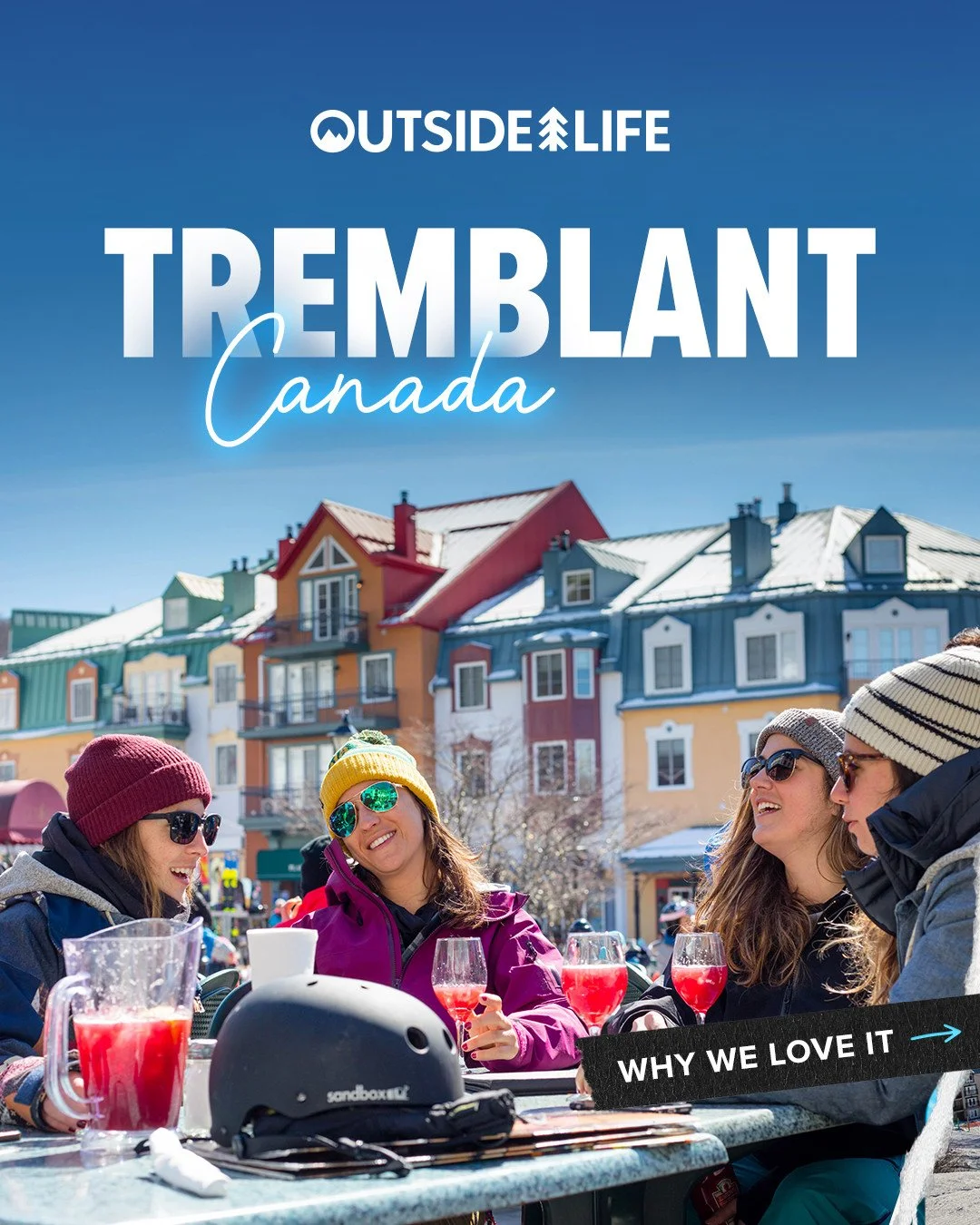 Outside Life is taking over Tremblant 🏔️ Get ready for endless runs, apr&egrave;s energy, and parties you&rsquo;ll be talking about all year long 🔥⁠
⁠
What you get when you roll with Outside Life ⬇️⁠
⛷️ Multi-day lift passes⁠
🏘️ Multi-night lodgin