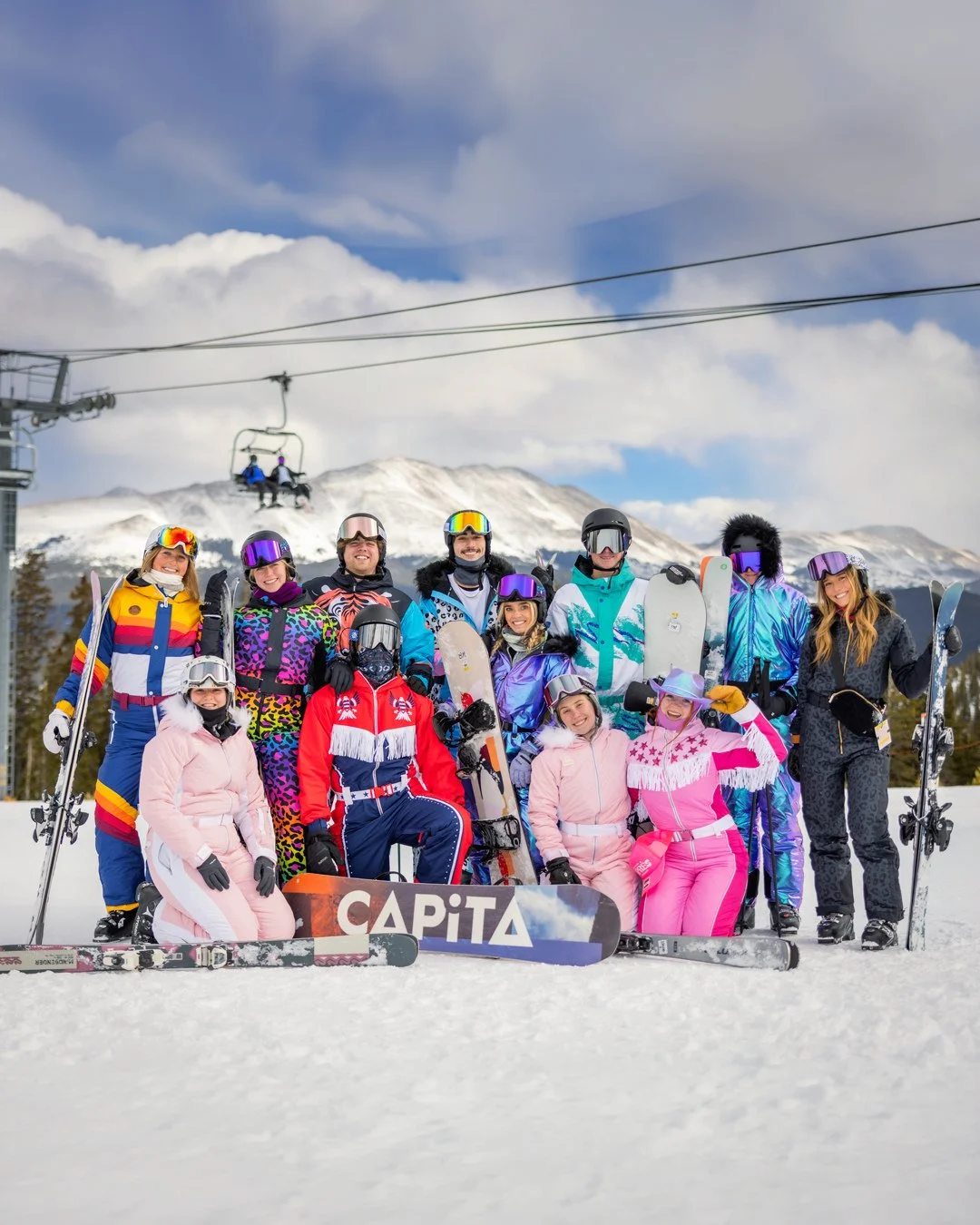 Outside Life has teamed up with Tipsy Elves to bring the party to the powder 🥳⛷️ From the chairlift to the apr&egrave;s, these suits were made for the boldest rippers on the mountain &mdash; and that&rsquo;s exactly our kind of crowd.⁠
⁠
Expect more