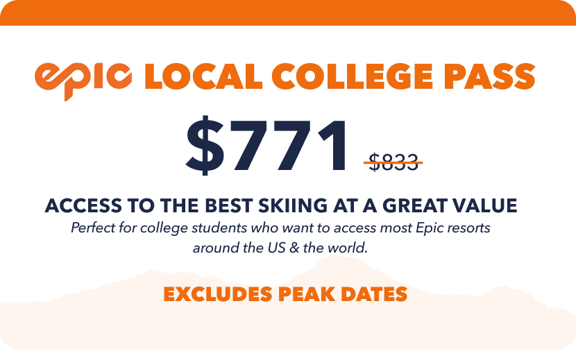 Epic Local College Pass | Outside Life College