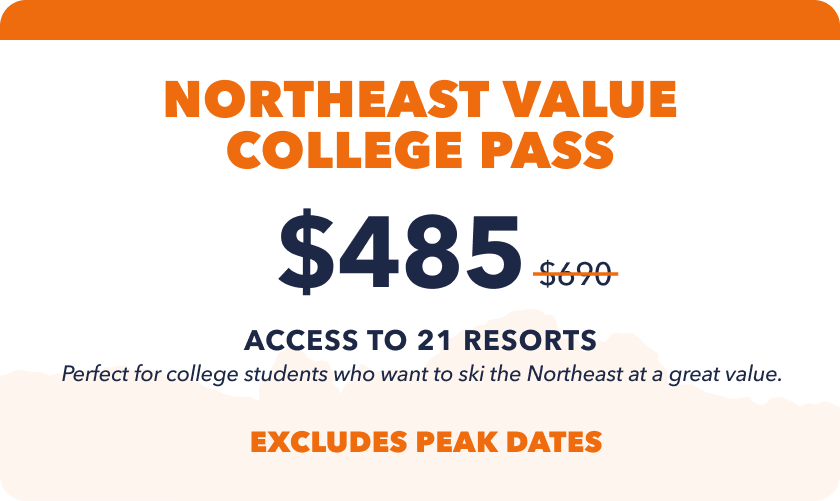 Epic Northeast Value College Pass | Outside Life College