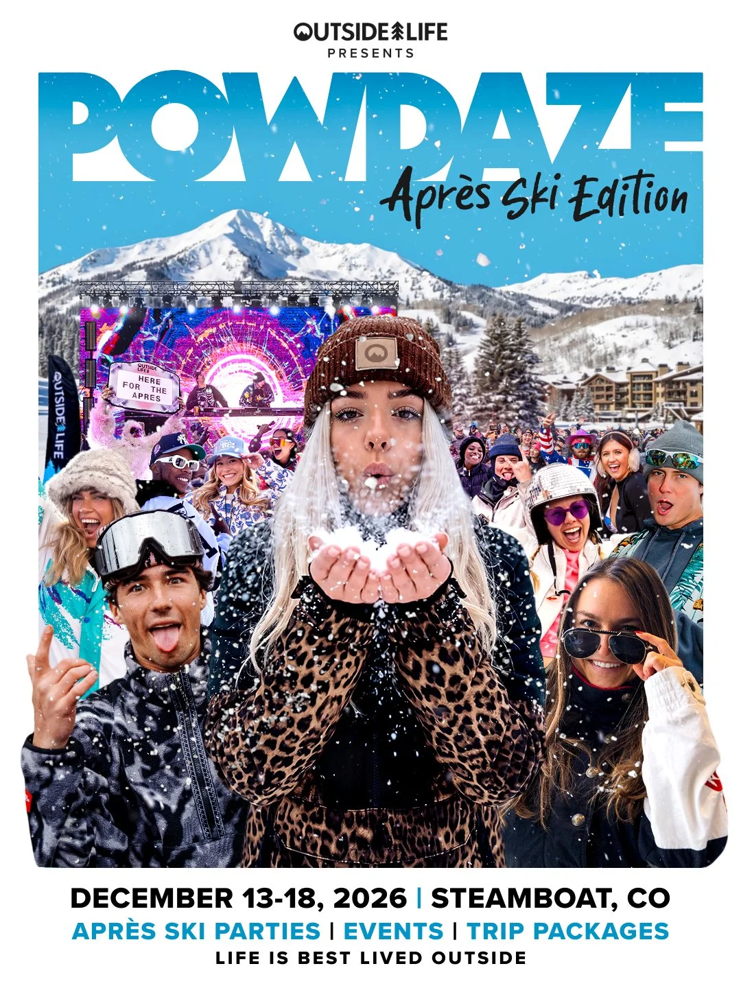 PowDaze College Ski Trips in aspen with Outside Life